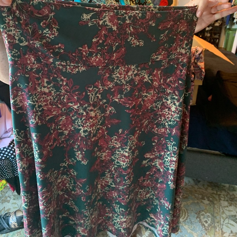LuLaRoe azure skirt